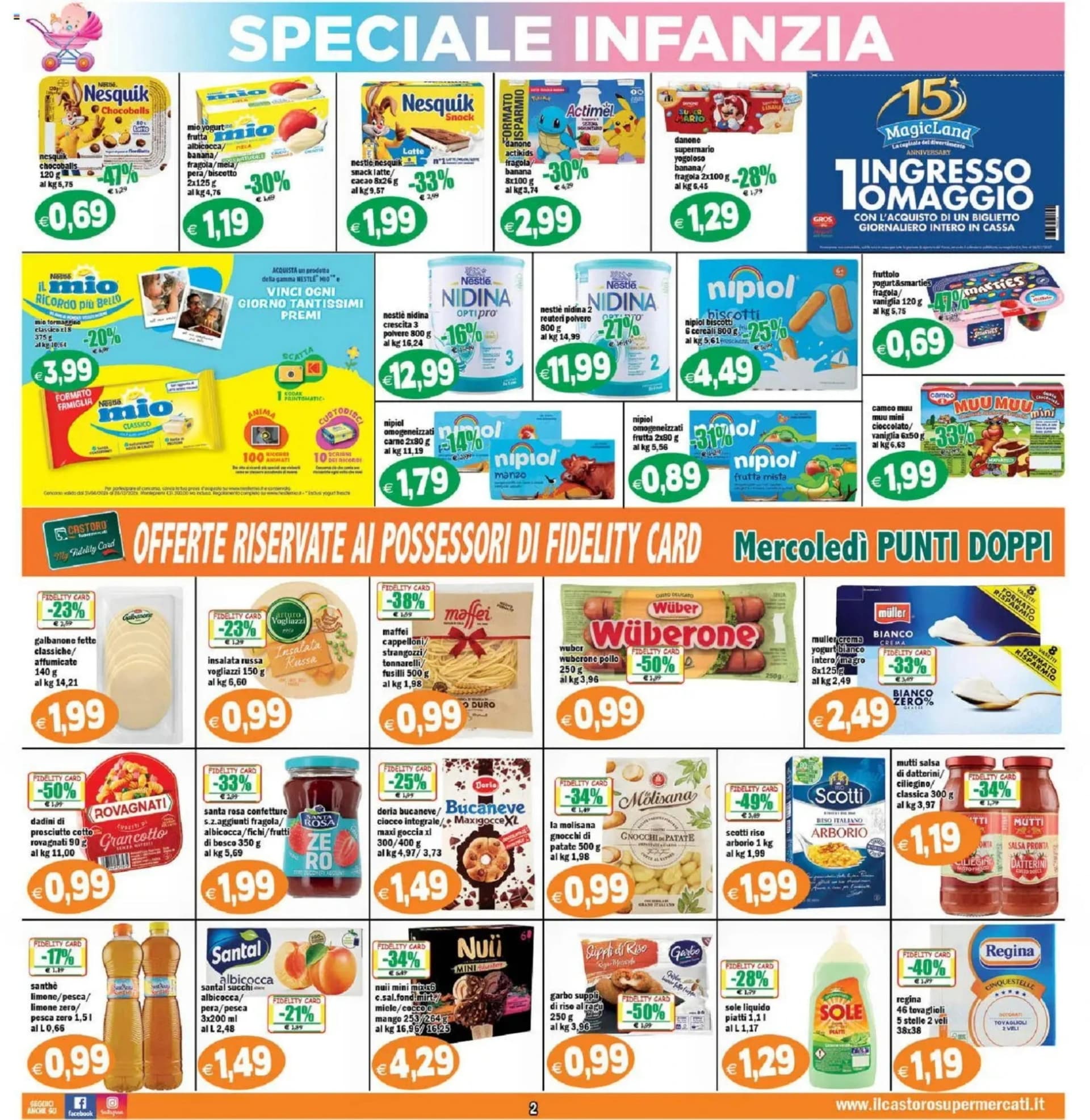 Pagina 2 - Anteprima Volantino Castoro: Offerte valide dal 23 Settembre 2026 al 1 Ottobre 2026