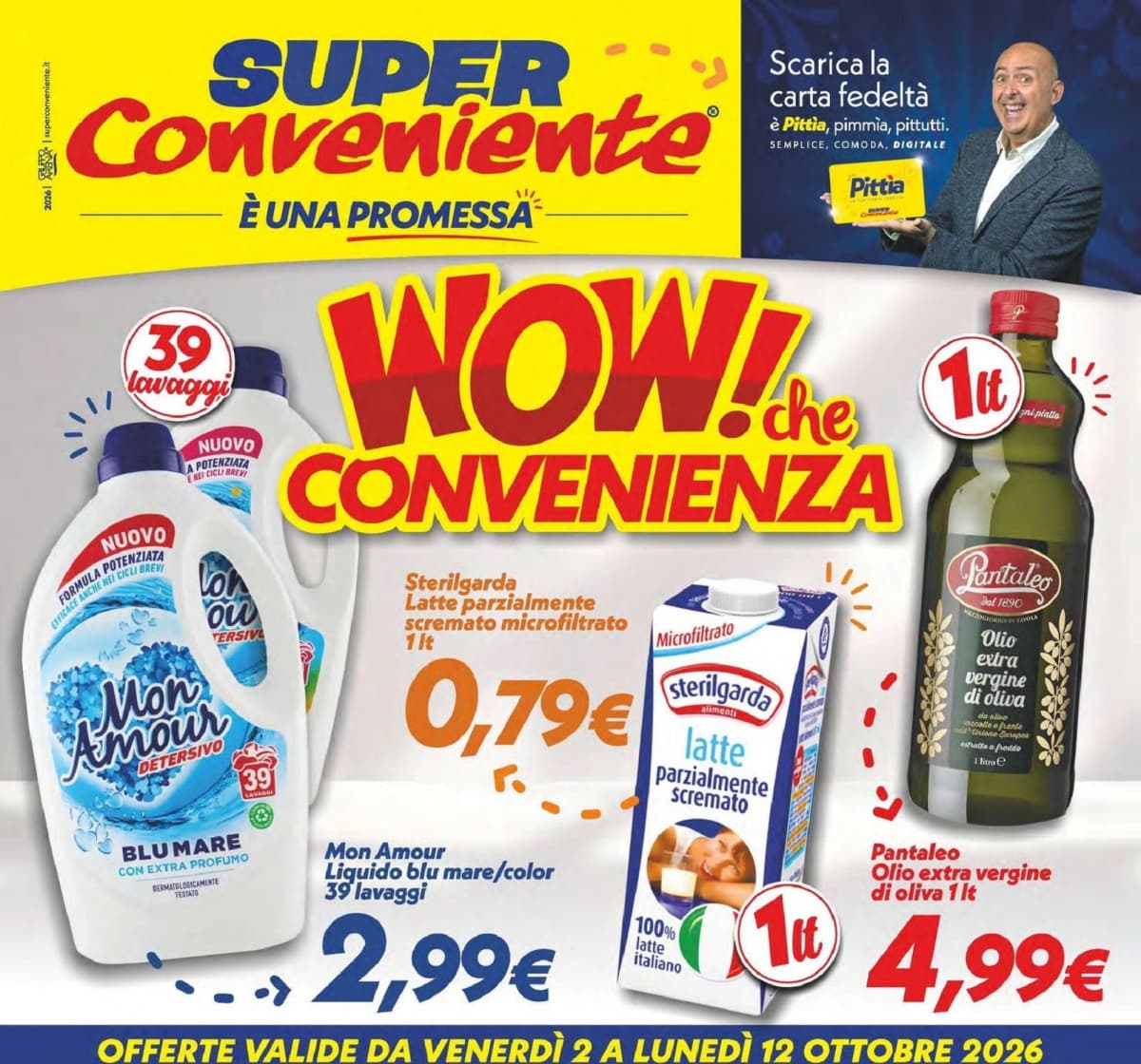 Copertina volantino Superconveniente