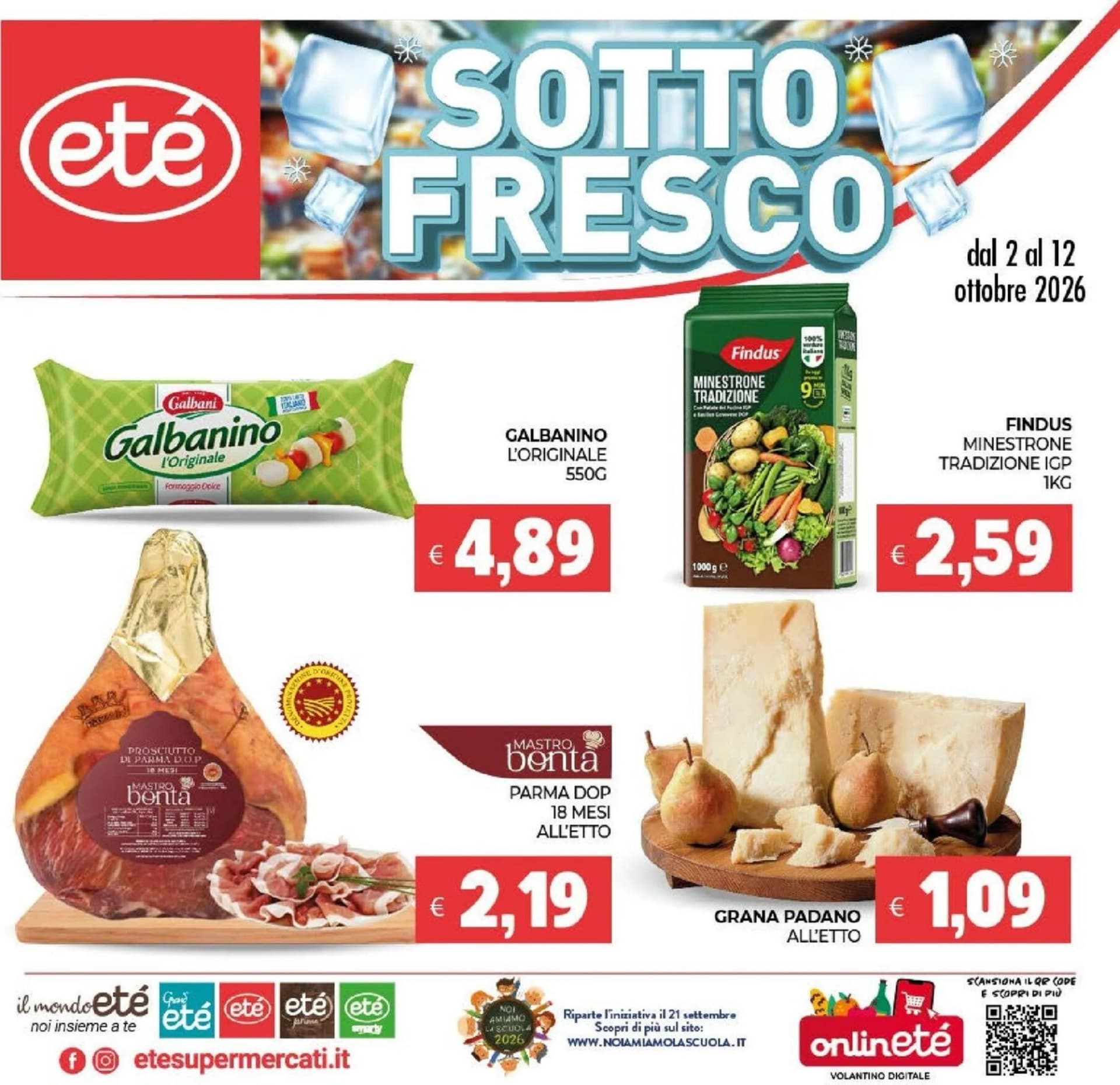 Pagina 1 - Anteprima Volantino Eté: Offerte valide dal 2 Ottobre 2026 al 12 Ottobre 2026