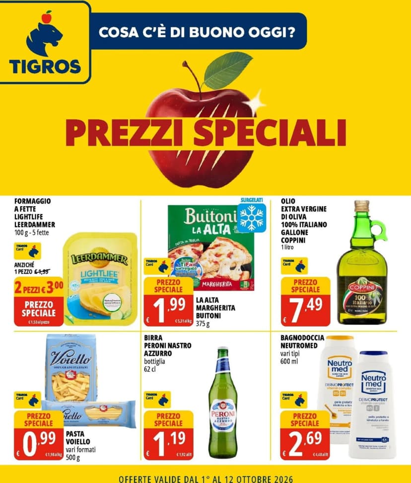 Volantino Tigros