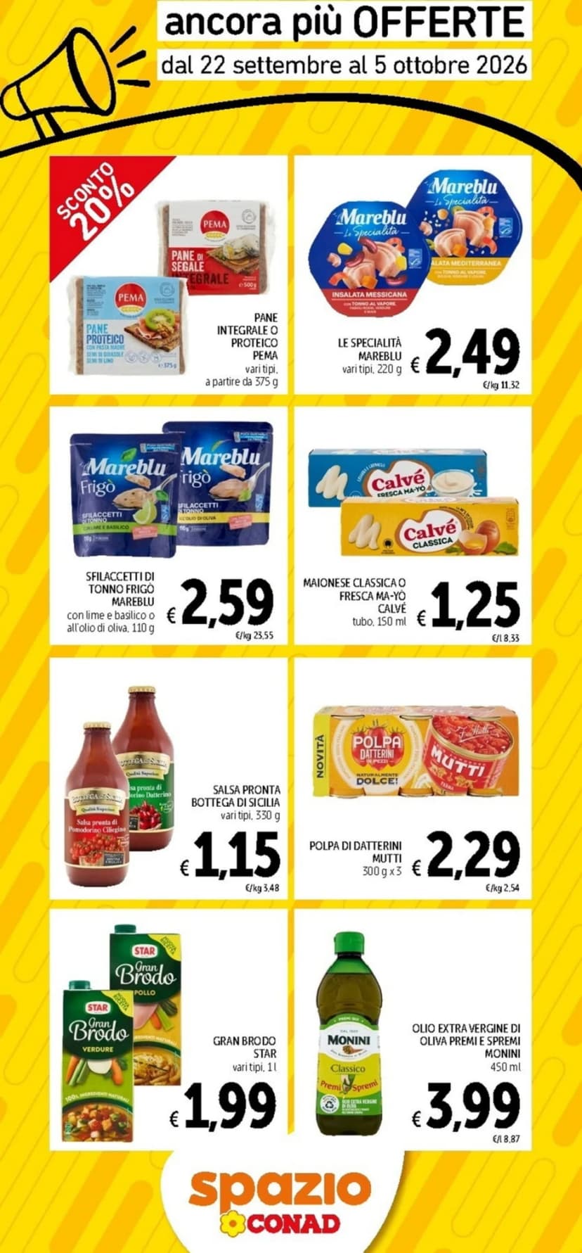Volantino Spazio Conad