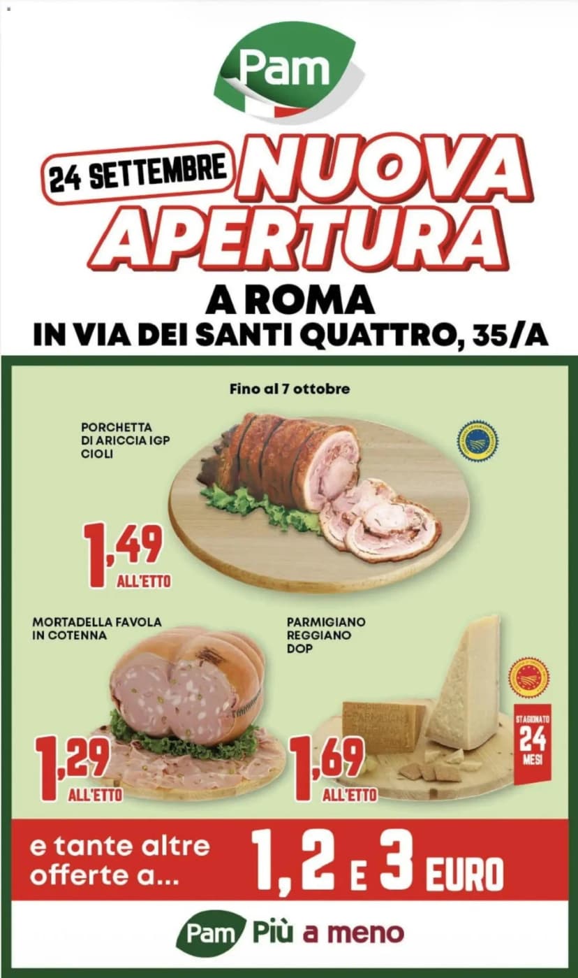 Volantino Pam