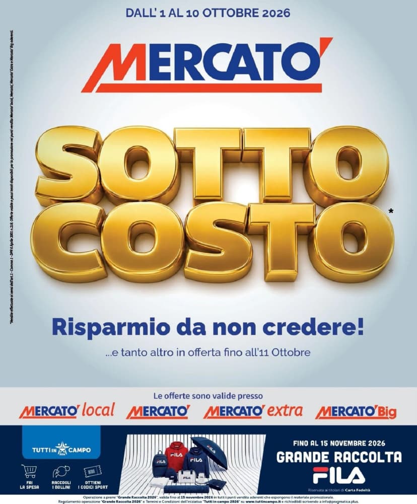 Volantino Mercatò