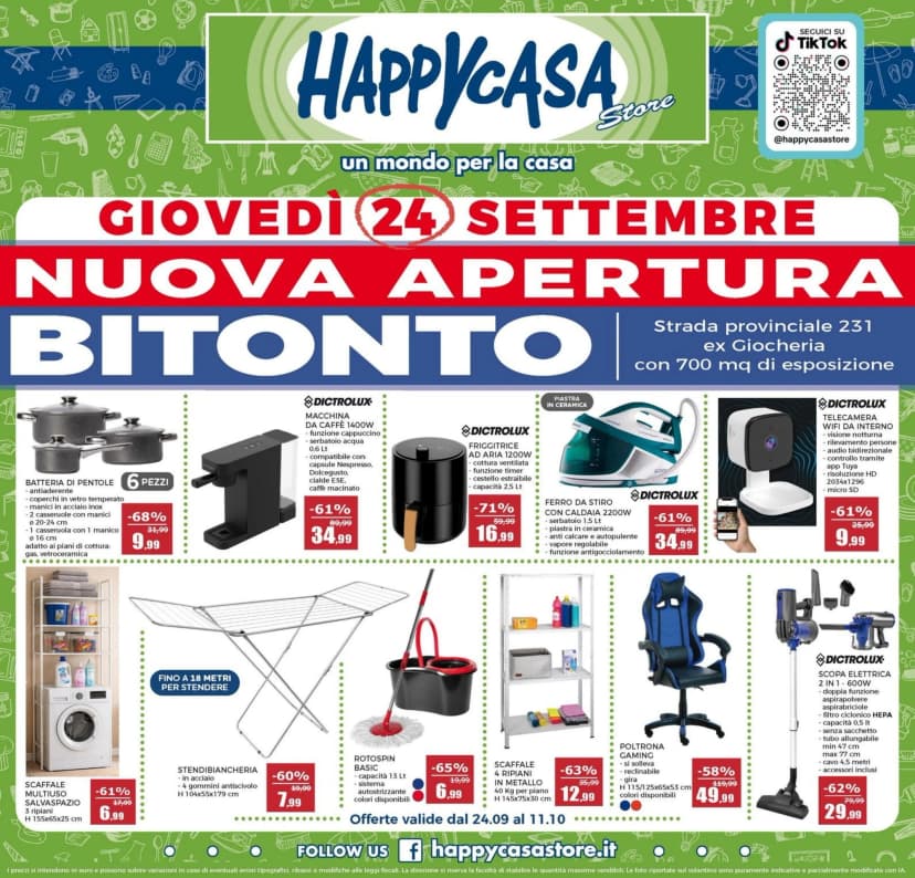 Volantino Happy Casa