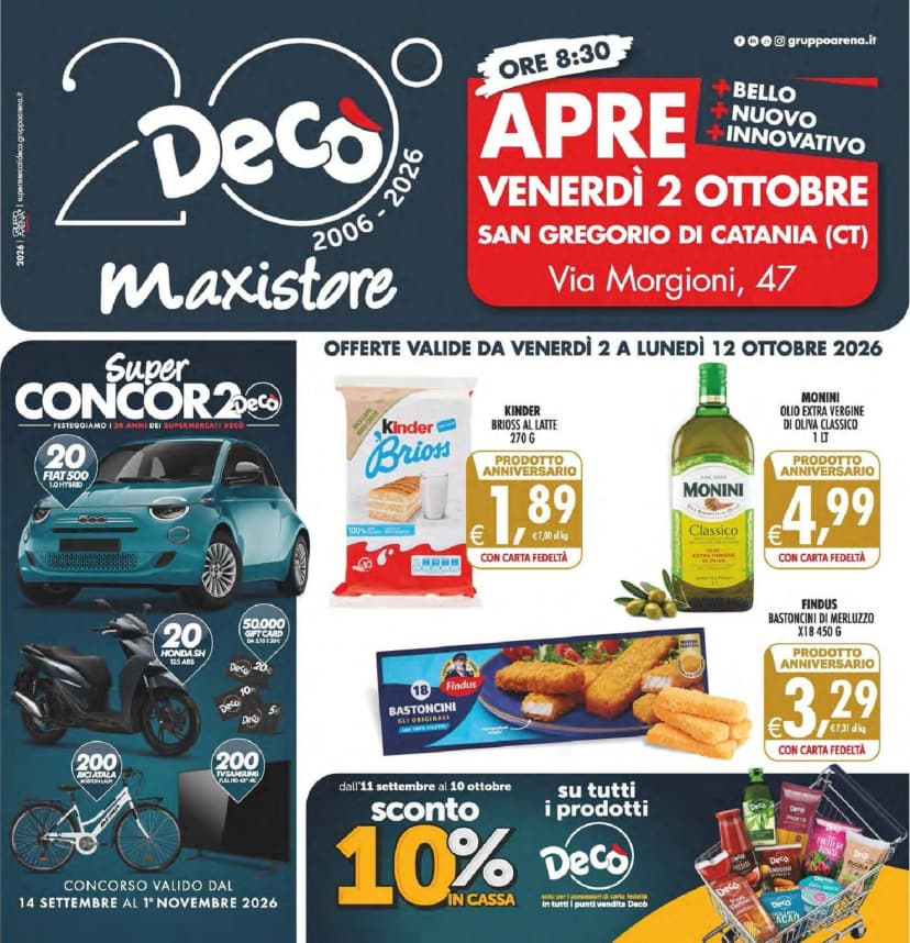 Volantino Decò Supermercati