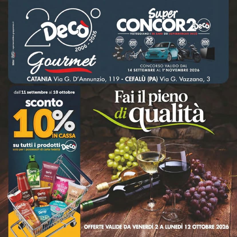 Volantino Decò Supermercati