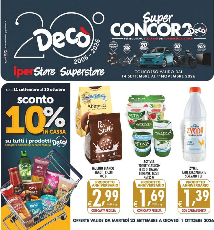 Volantino Decò Supermercati