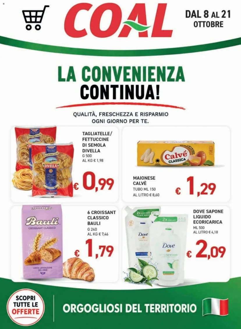 Volantino Supermercato Coal