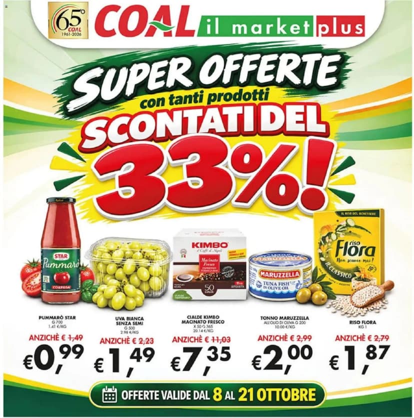 Volantino Supermercato Coal