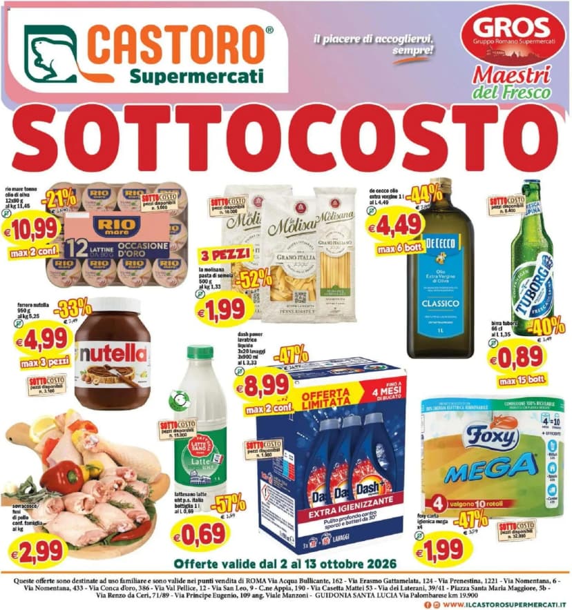 Volantino Castoro