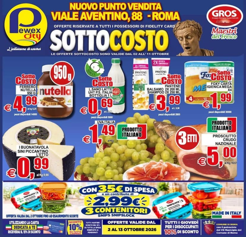 Volantino Pewex