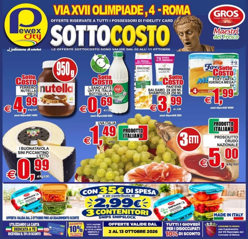 Volantino Pewex