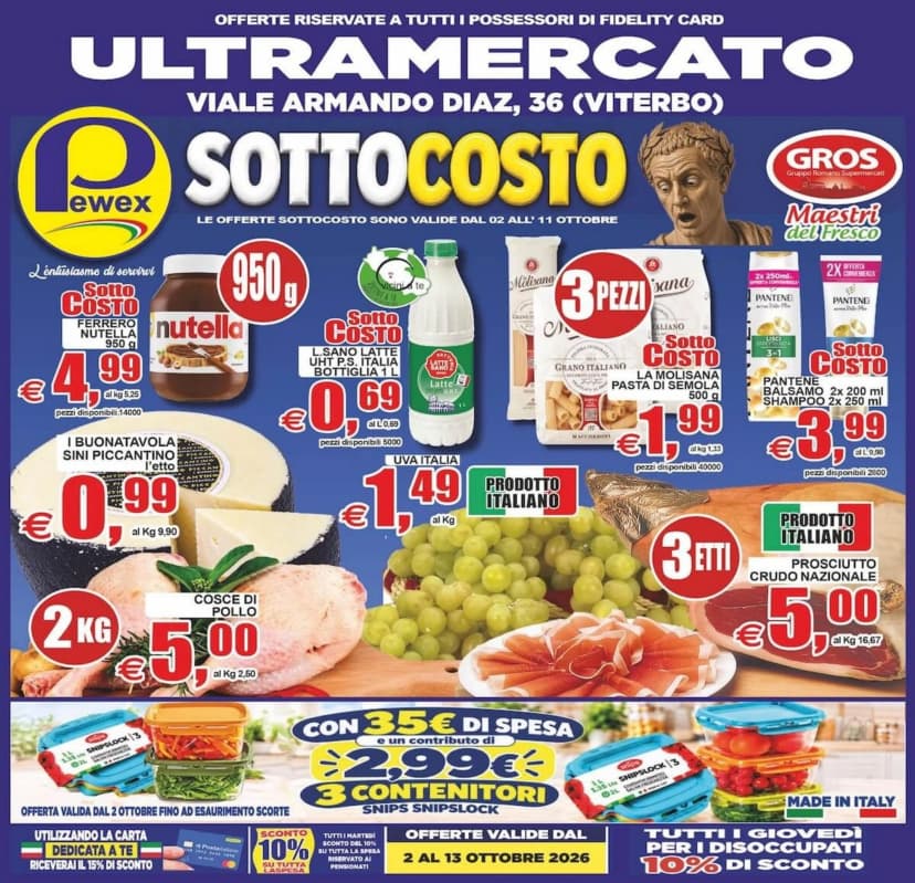 Volantino Pewex