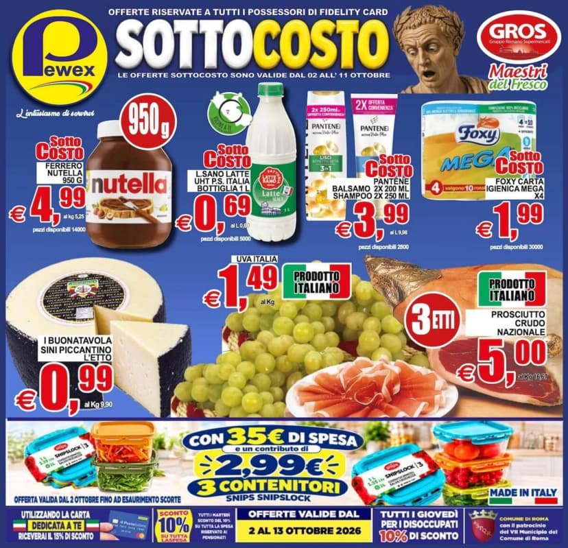 Volantino Pewex