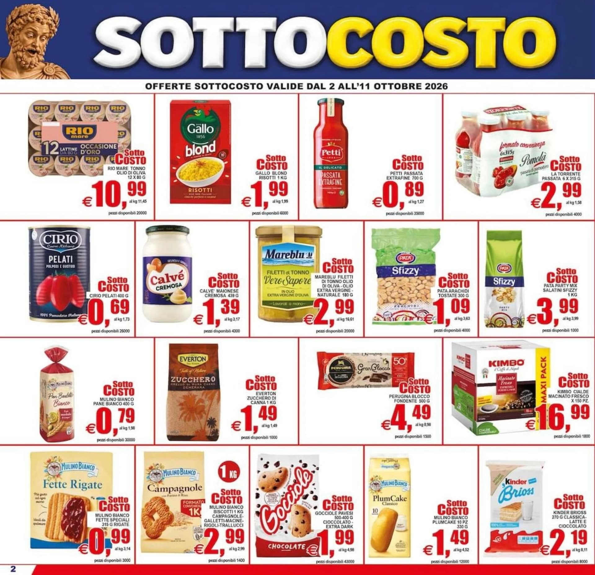 Pagina 2 - Anteprima Volantino Pewex: Offerte valide dal 2 Ottobre 2026 al 13 Ottobre 2026