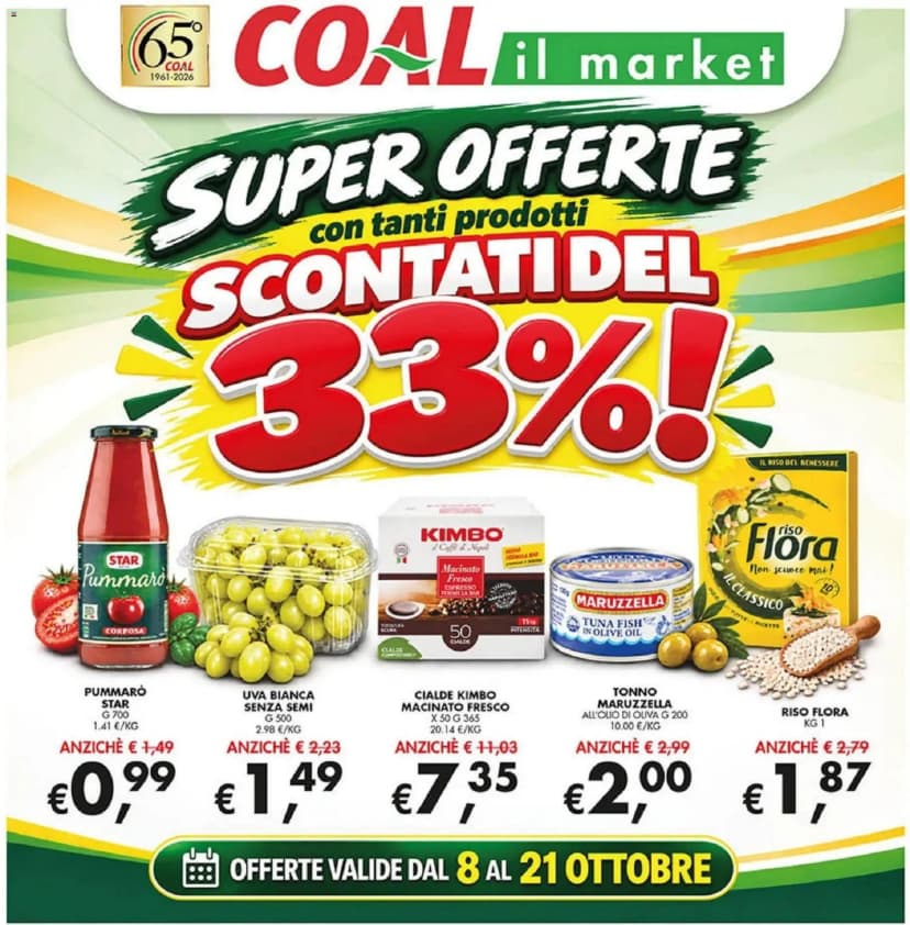 Volantino Supermercato Coal