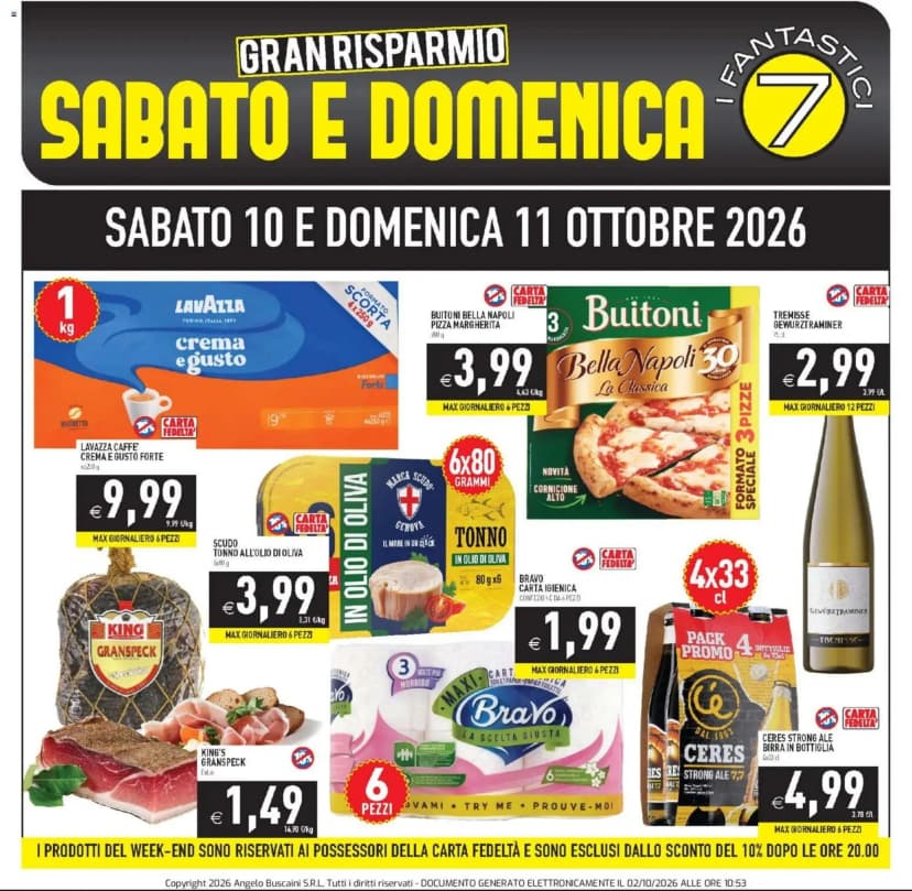 Volantino Pim