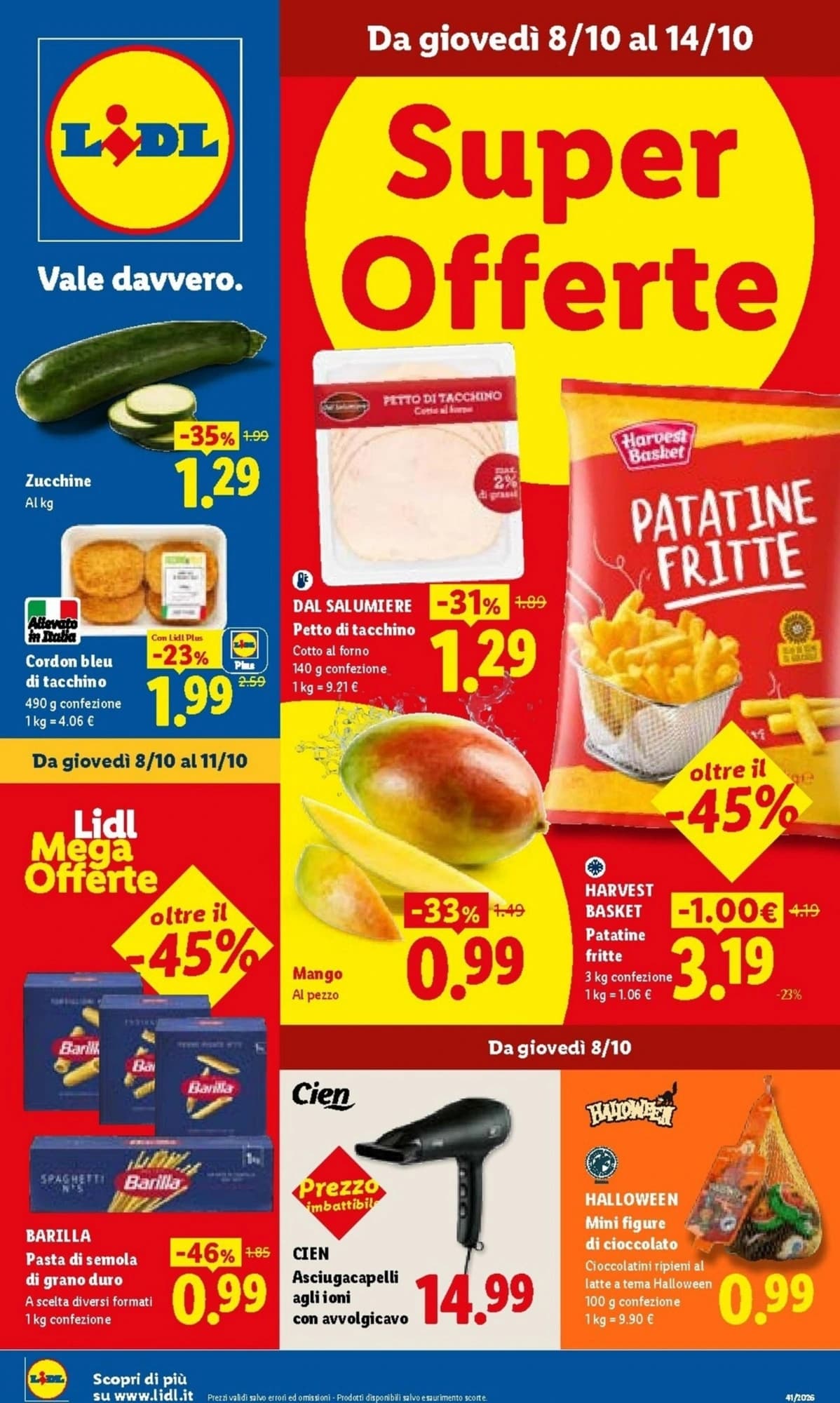 Copertina volantino Lidl