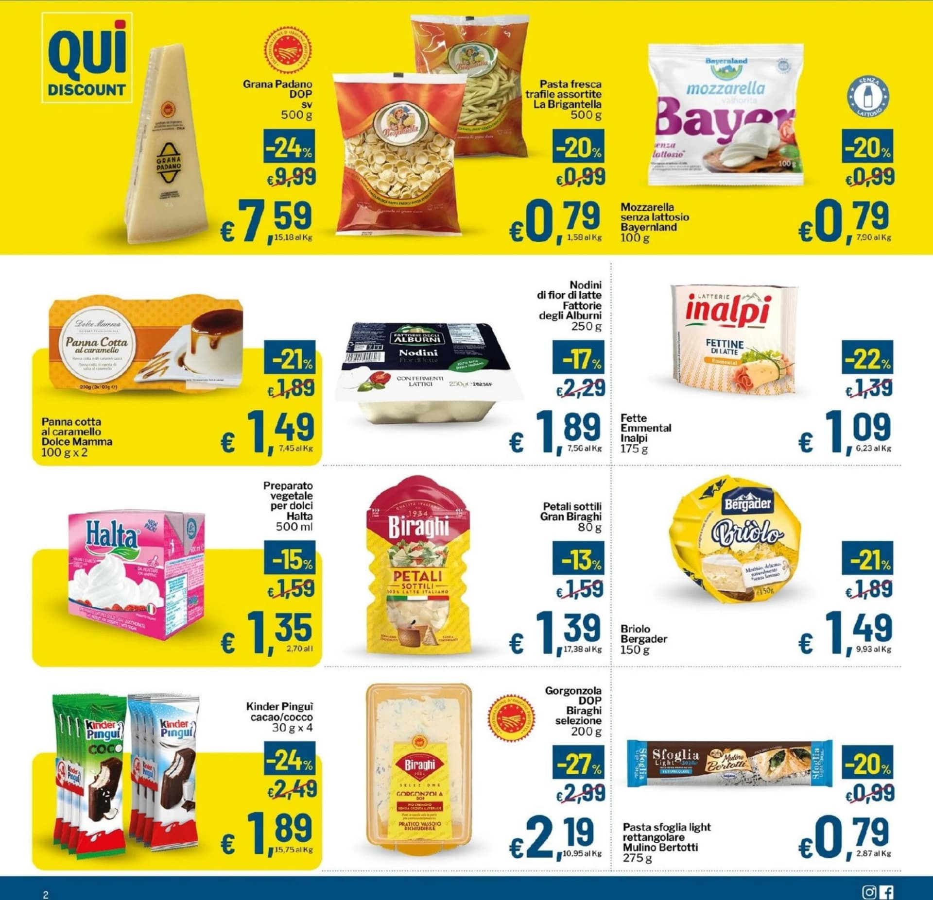 Pagina 2 - Anteprima Volantino Qui Discount: Offerte valide dal 6 Ottobre 2026 al 18 Ottobre 2026