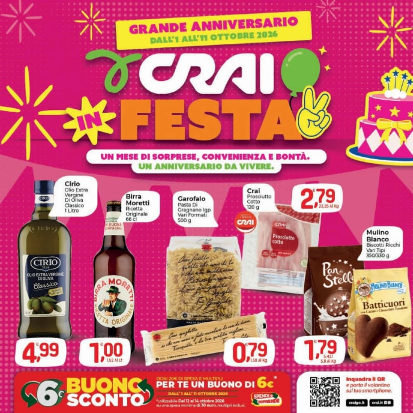 Volantino Crai