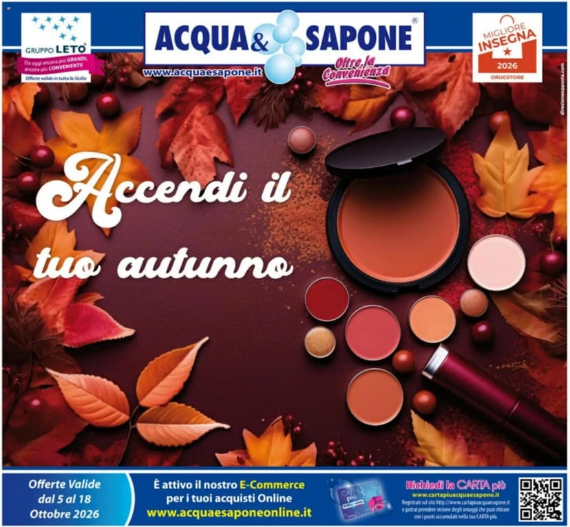 Volantino Acqua & Sapone