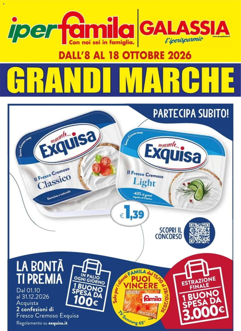 Volantino Galassia