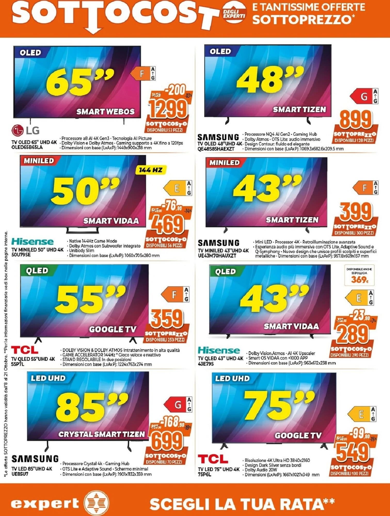 Pagina 2 - Anteprima Volantino Expert: Offerte valide dal 8 al 21 Ottobre 2026