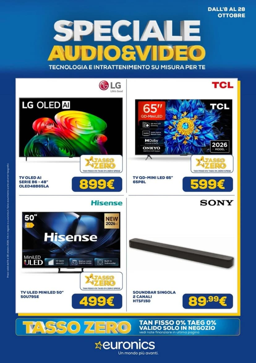 Volantino Euronics