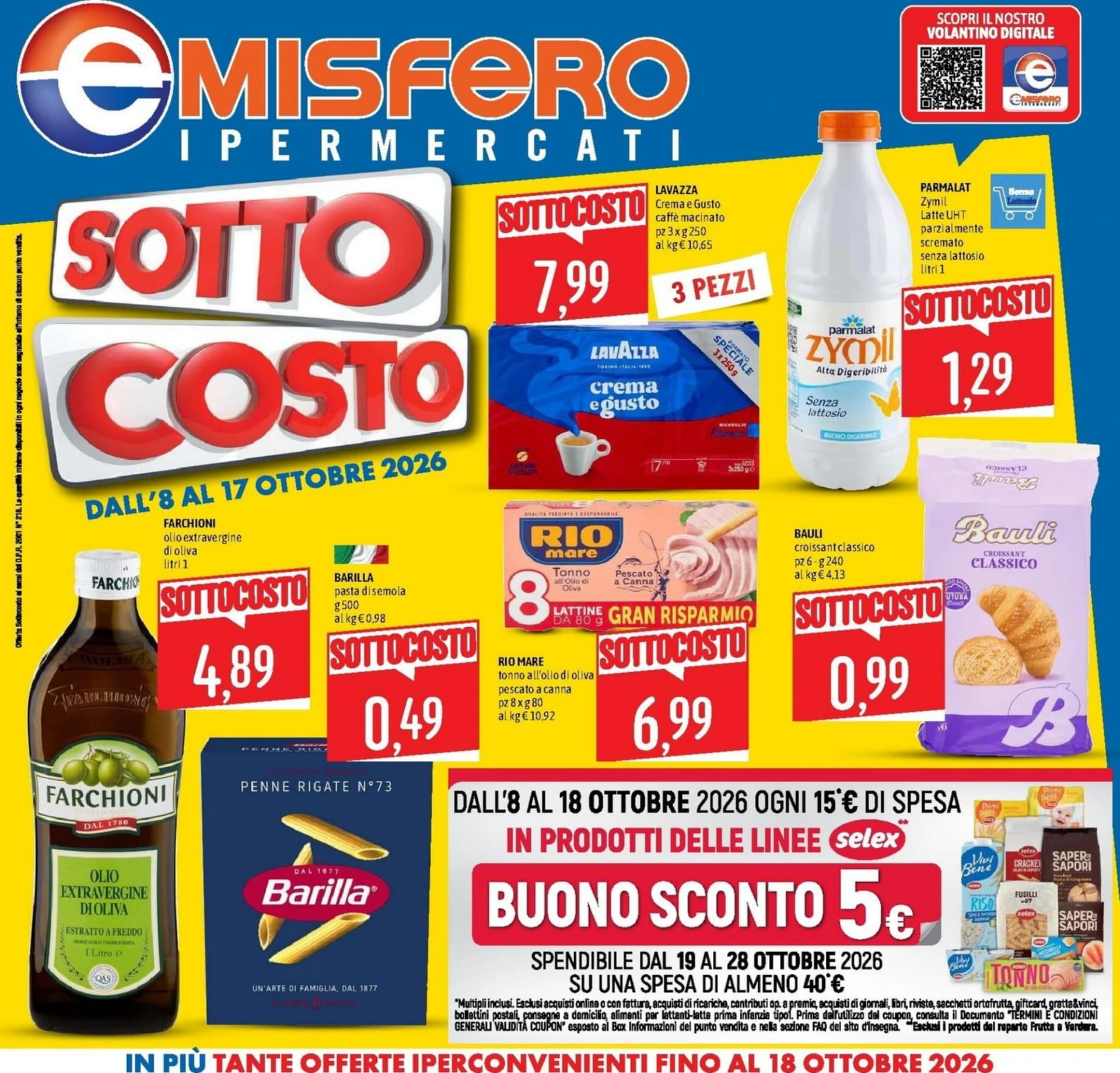 Pagina 1 - Anteprima Volantino Emisfero: Offerte valide dal 8 Ottobre 2026 al 17 Ottobre 2026