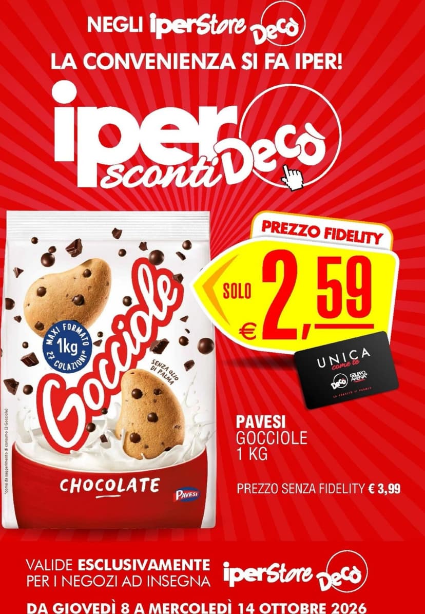 Volantino Decò Supermercati
