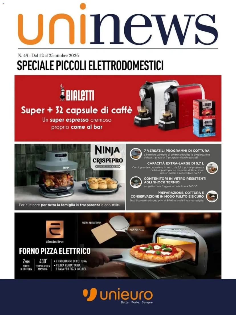 Volantino Unieuro
