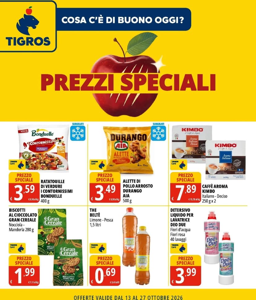 Volantino Tigros