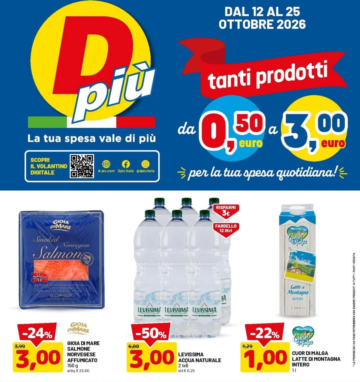 Copertina volantino Dpiu