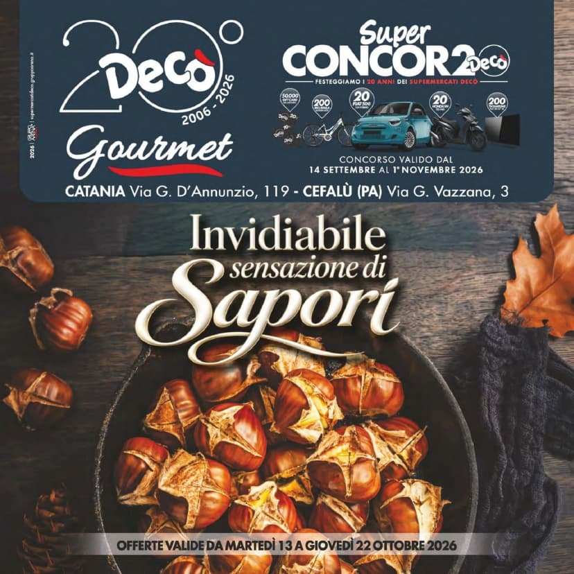 Volantino Decò Supermercati