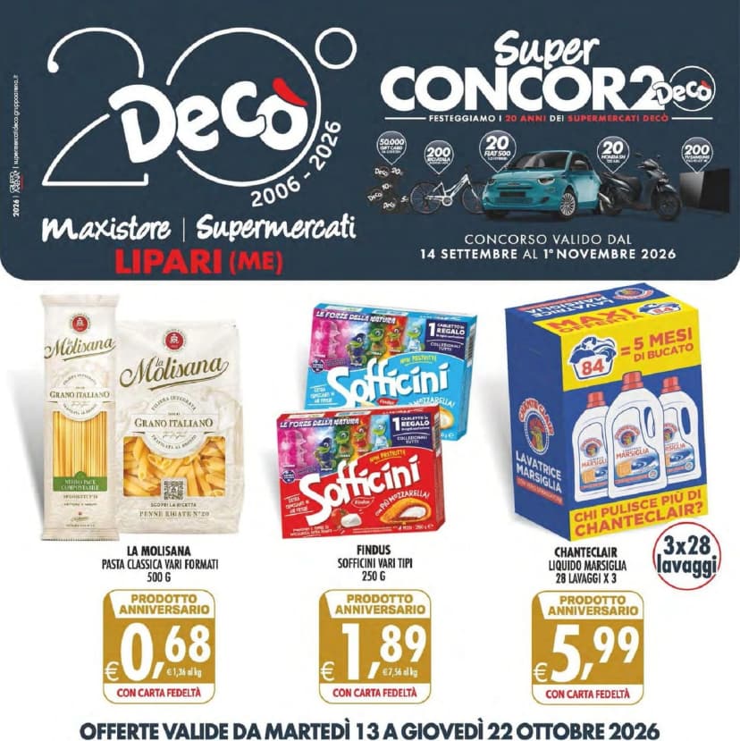 Volantino Decò Supermercati