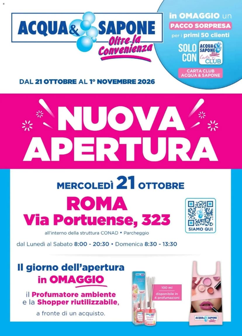 Volantino Acqua & Sapone