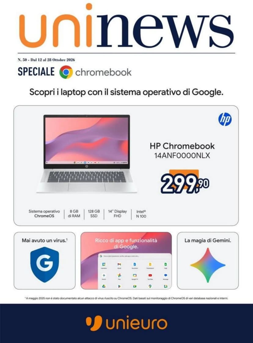 Volantino Unieuro