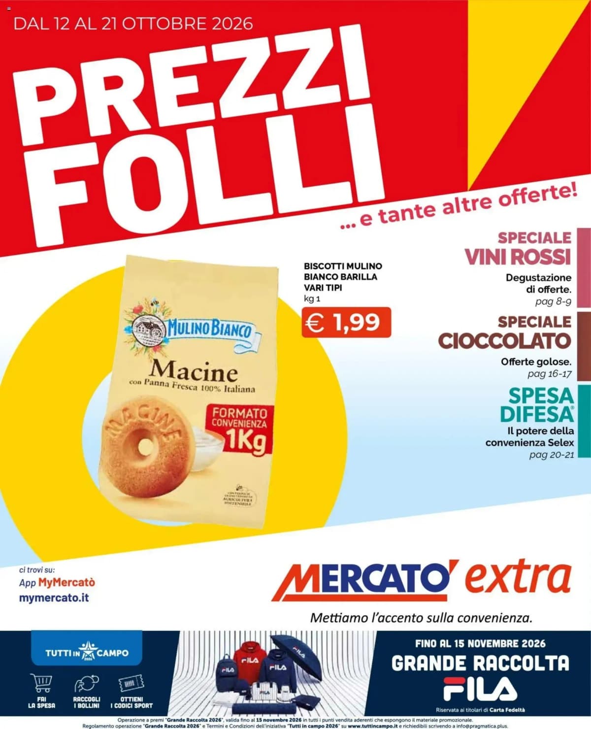 Copertina volantino Mercatò