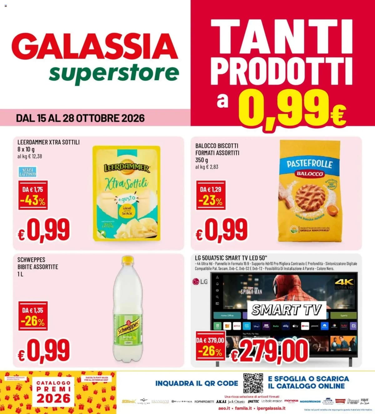 Copertina volantino Galassia