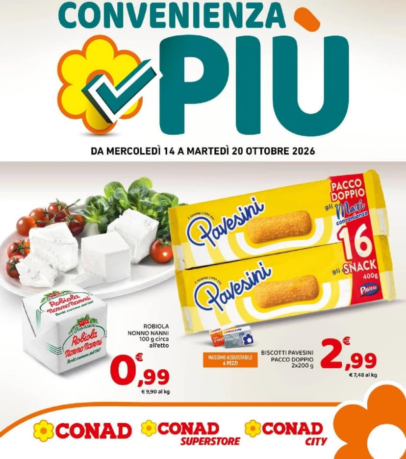 Volantino Conad Superstore