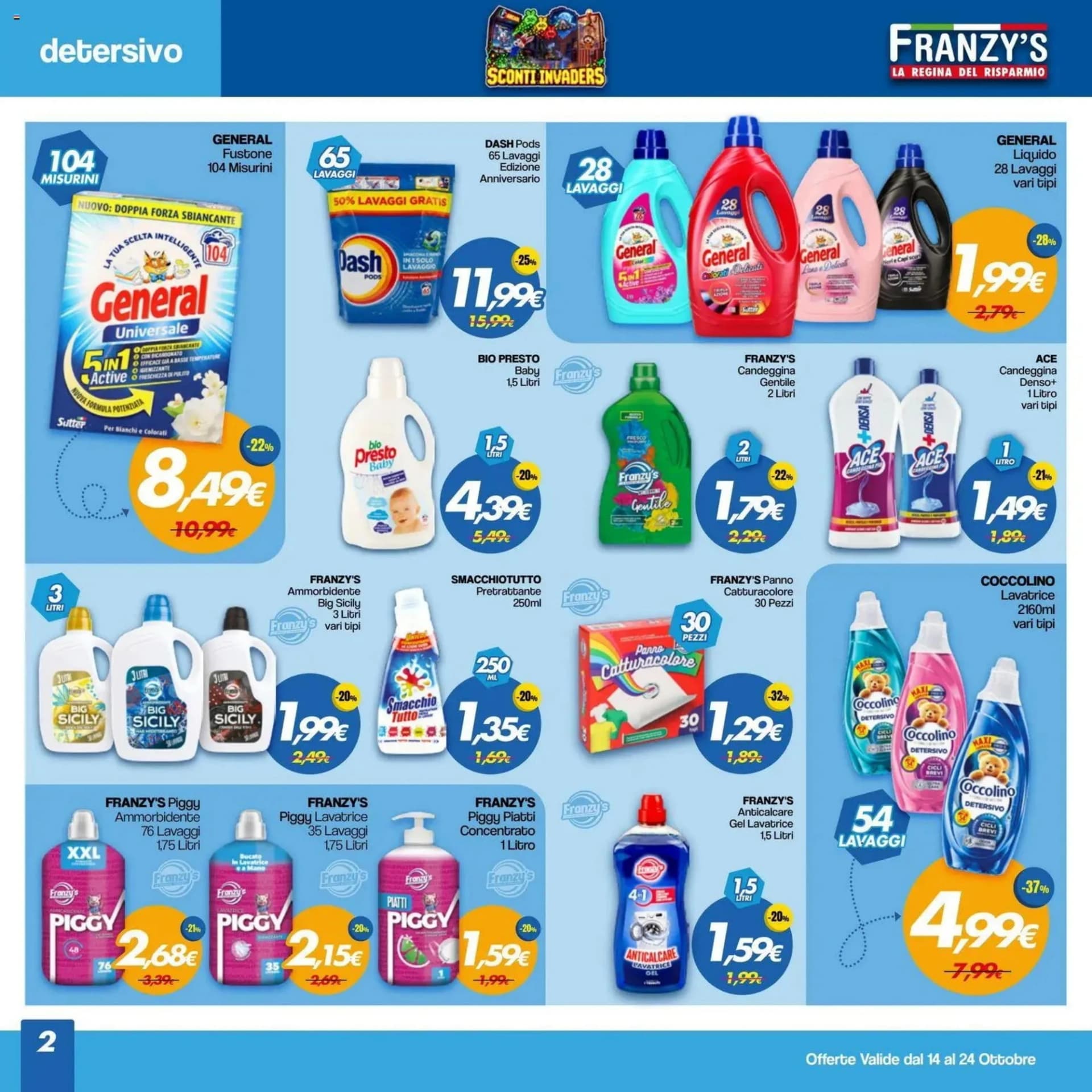 Pagina 2 - Anteprima Volantino Franzys: Offerte valide dal 14 Ottobre 2026 al 24 Ottobre 2026