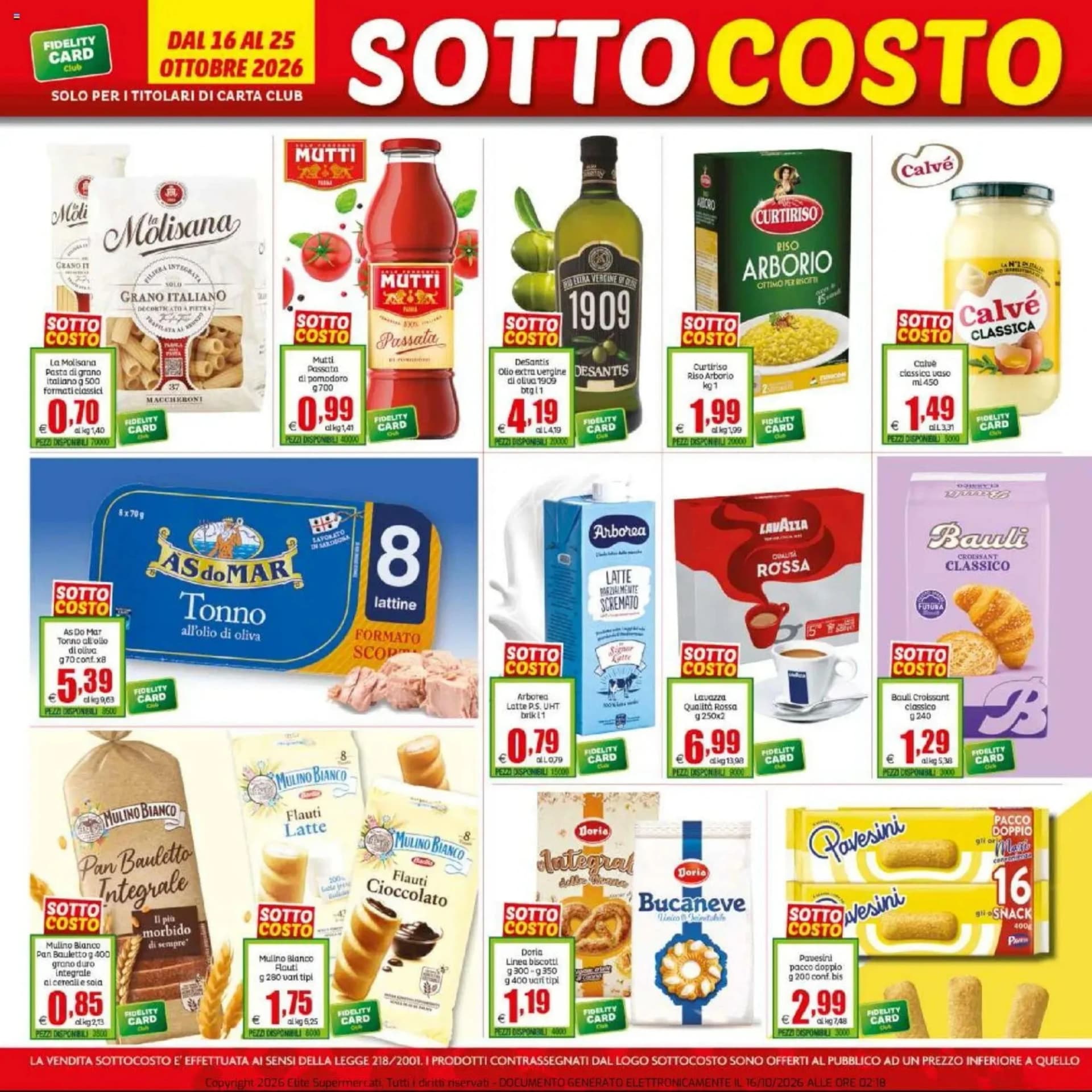Pagina 2 - Anteprima Volantino Elite: Offerte valide dal 16 Ottobre 2026 al 25 Ottobre 2026