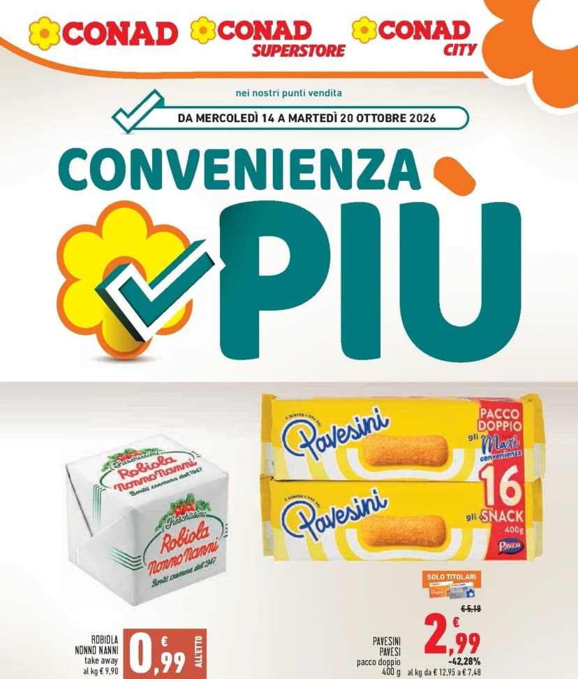 Volantino Conad City