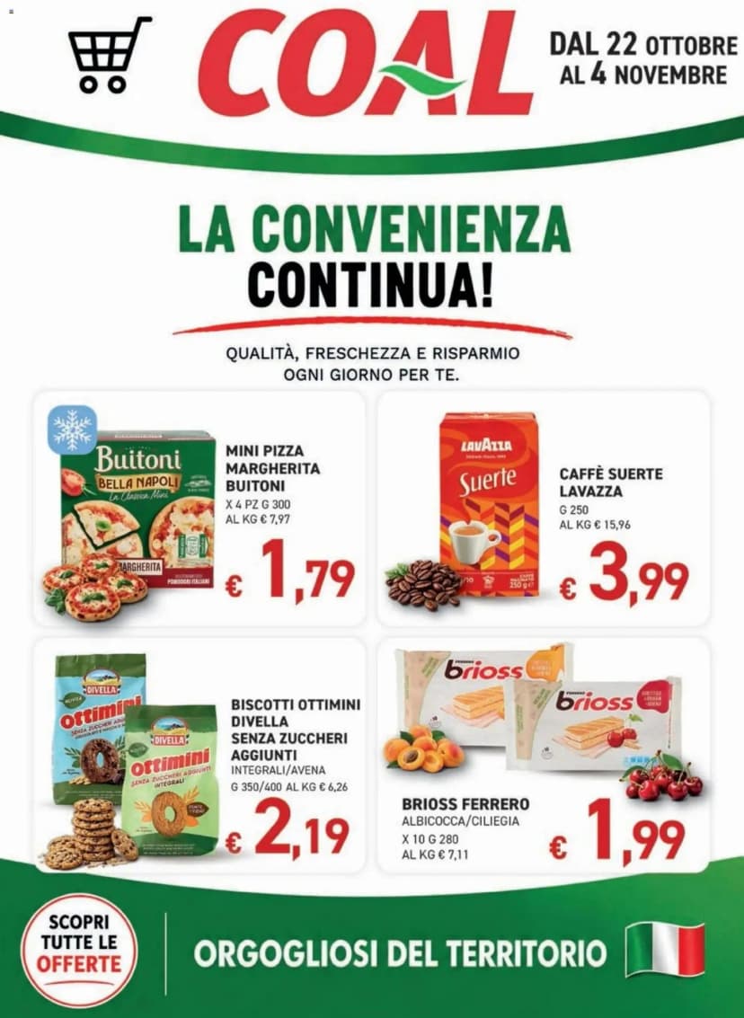 Volantino Supermercato Coal
