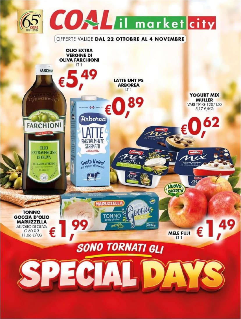 Volantino Supermercato Coal