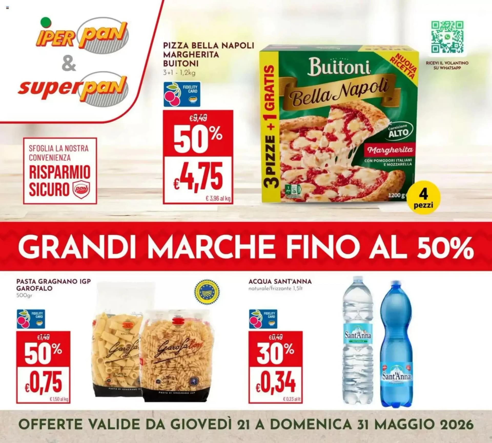 Pagina 1 - Anteprima Volantino IperPan: Offerte valide dal 21 al 31 Maggio 2026