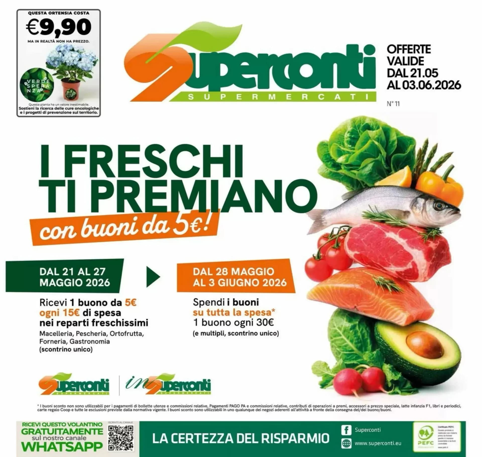 Pagina 1 - Anteprima Volantino Grandi Magazzini Superconti: Offerte valide dal 21 Maggio al 3 Giugno 2026