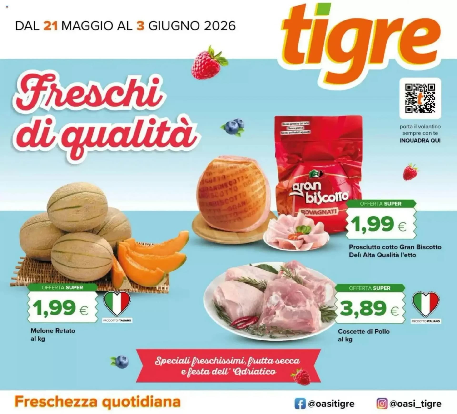 Pagina 1 - Anteprima Volantino Tigre: Offerte valide dal 20 Maggio al 3 Giugno 2026