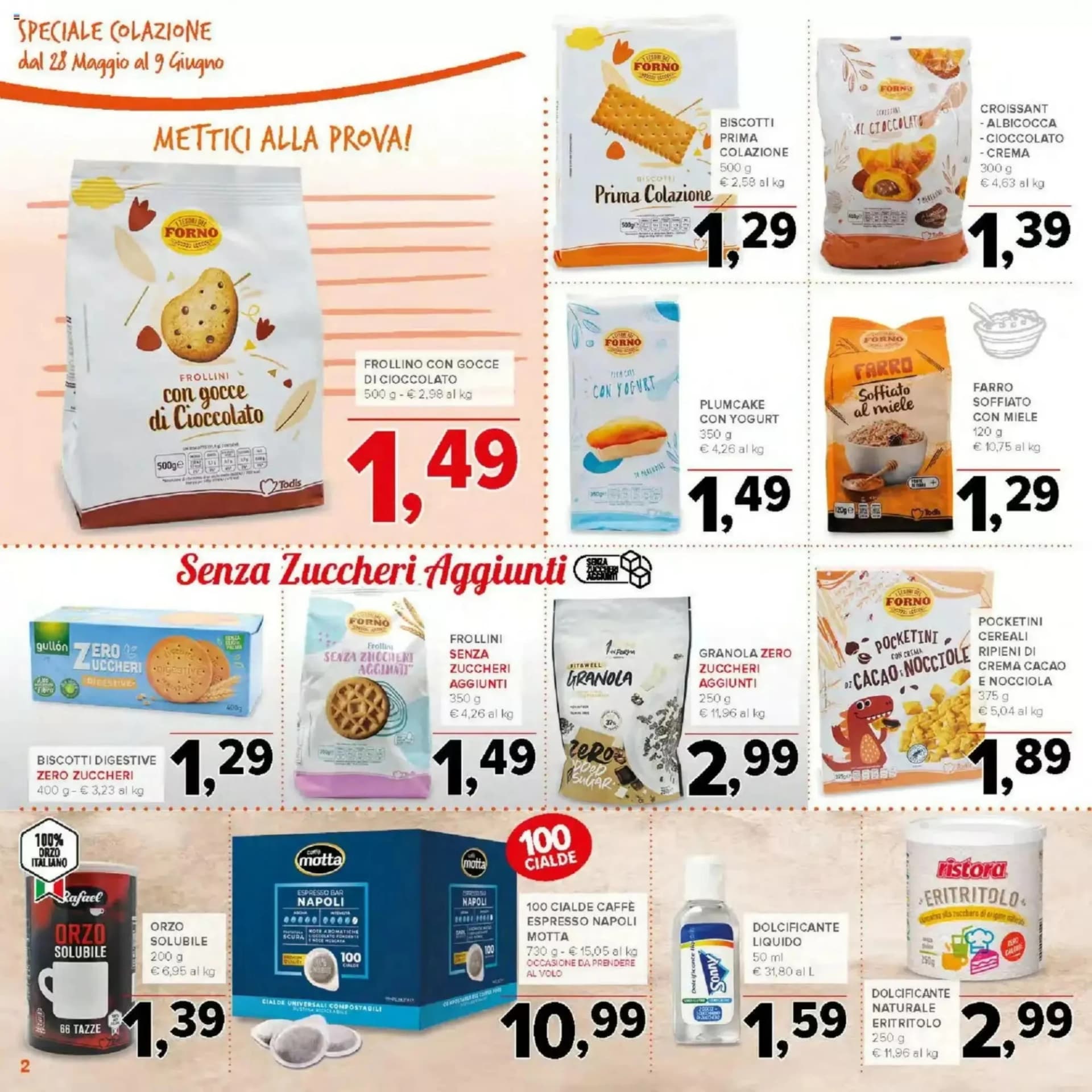 Pagina 2 - Anteprima Volantino Todis: Offerte valide dal 28 Maggio al 9 Giugno 2026