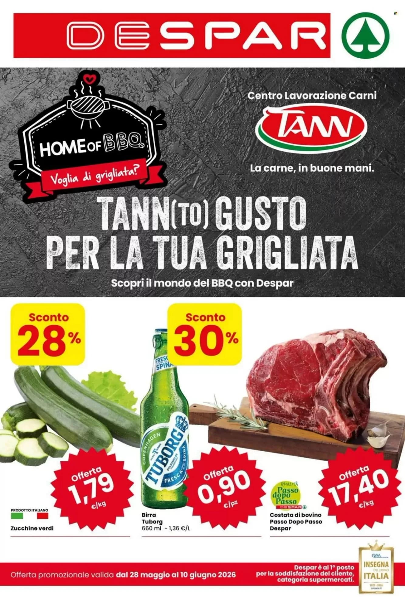 Pagina 1 - Anteprima Volantino Despar: Offerte valide dal 28 Maggio al 10 Giugno 2026
